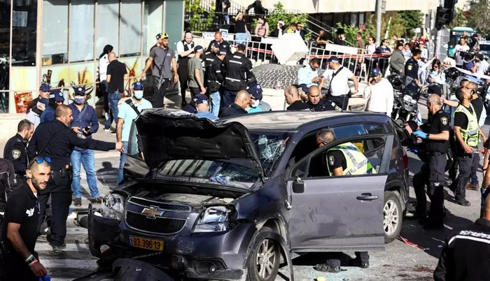 Jerusalem: Five injured in Palestinian car ramming attack