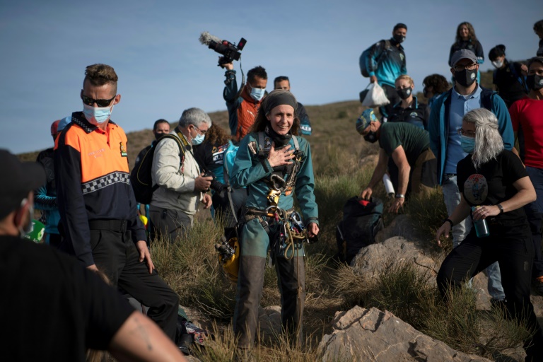 Experiment on effects of isolation: Spanish climber ends 500 days of isolation in underground cave