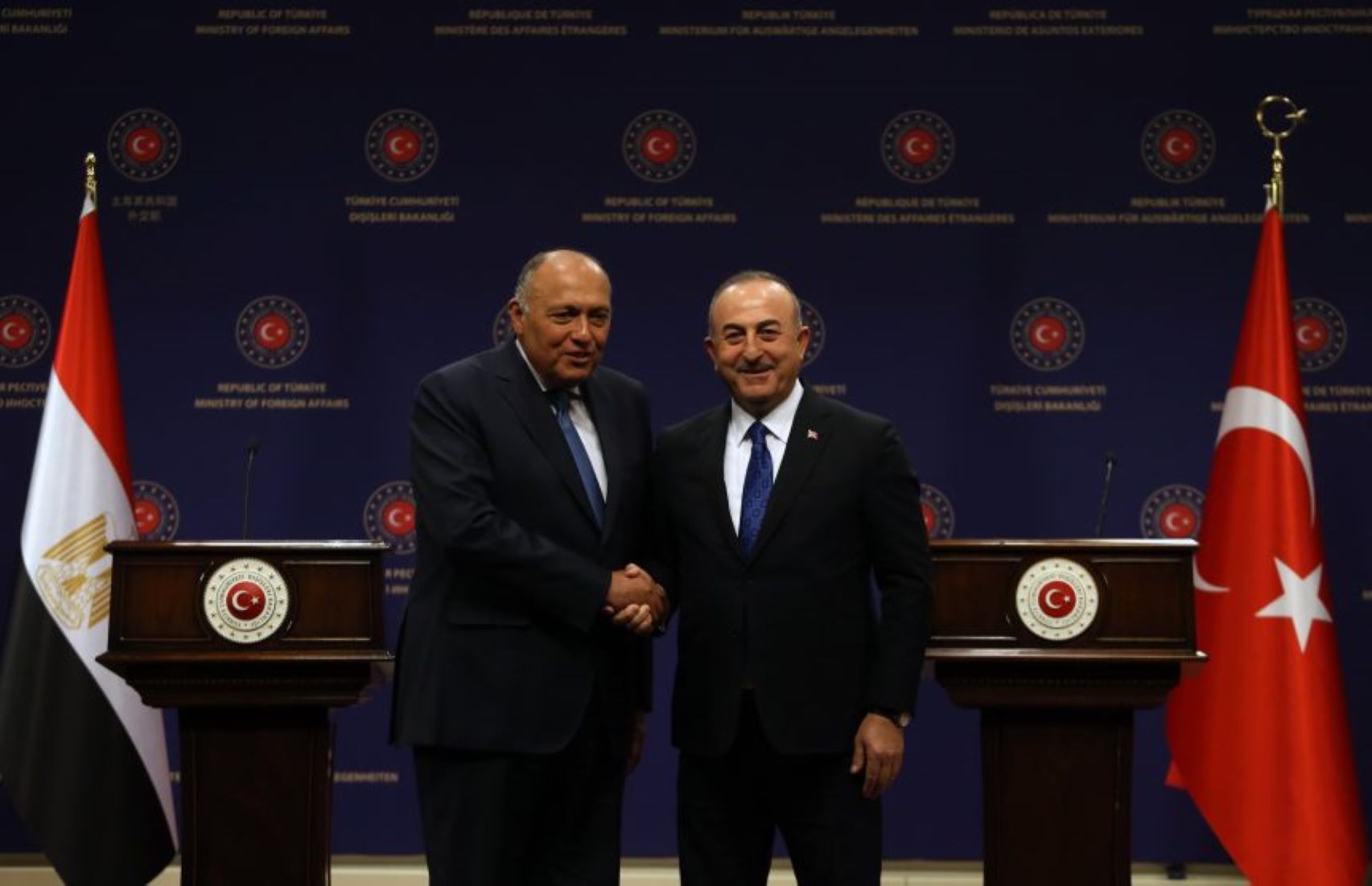 Türkiye, Egypt To Work Closely On Issues Of Syria, Libya: Turkish FM