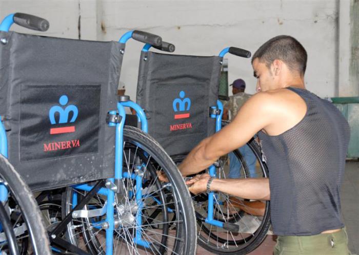 Cuban company resumes production of wheelchairs