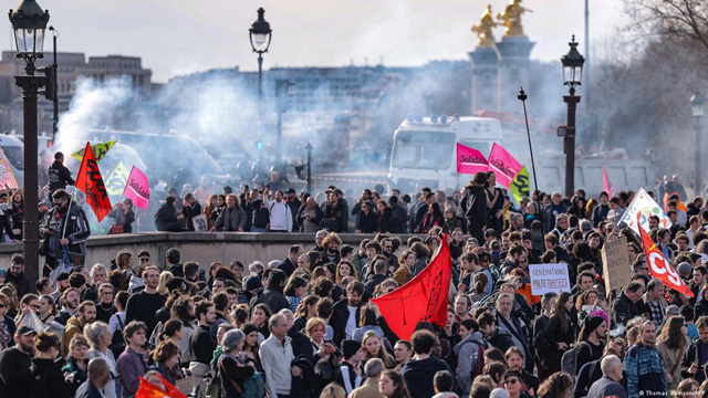 France: Last-ditch protests over pension reform