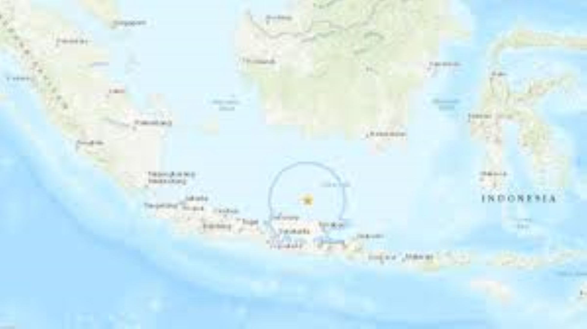 6.9-Magnitude Earthquake Struck Off Western Indonesia, No Casualties Reported