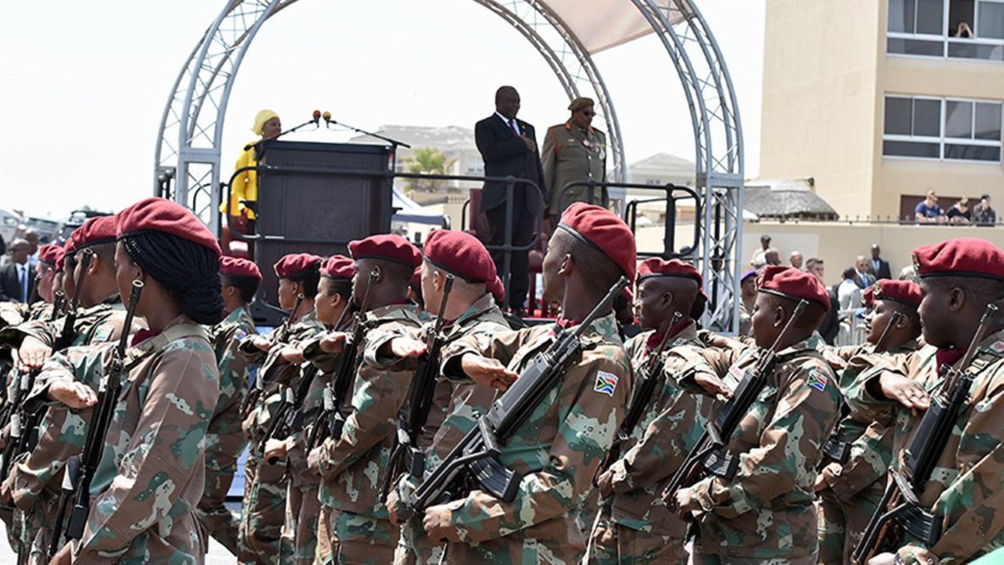 South African President Deployed 880 Soldiers To Guard Power Stations