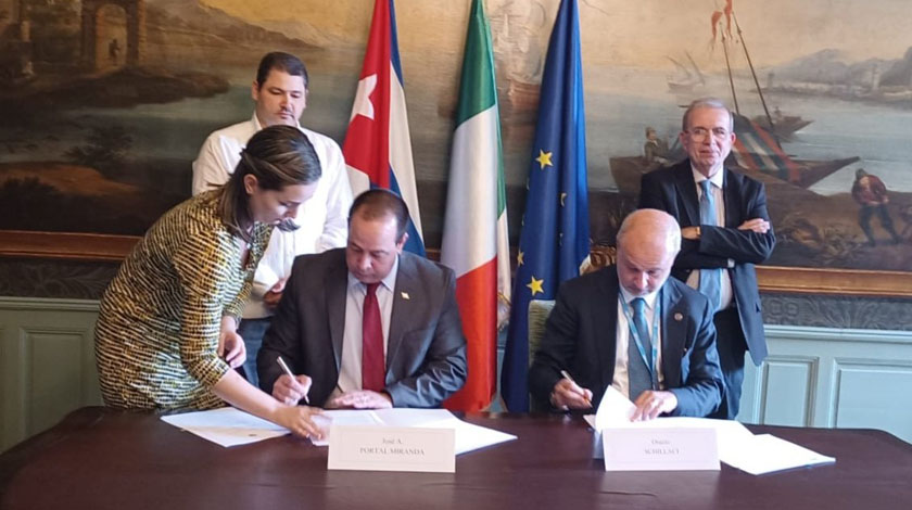 Italy and Cuba Sign Medical Cooperation MOU; Cuba and St. Kitts and Nevis strengthen healthcare cooperation