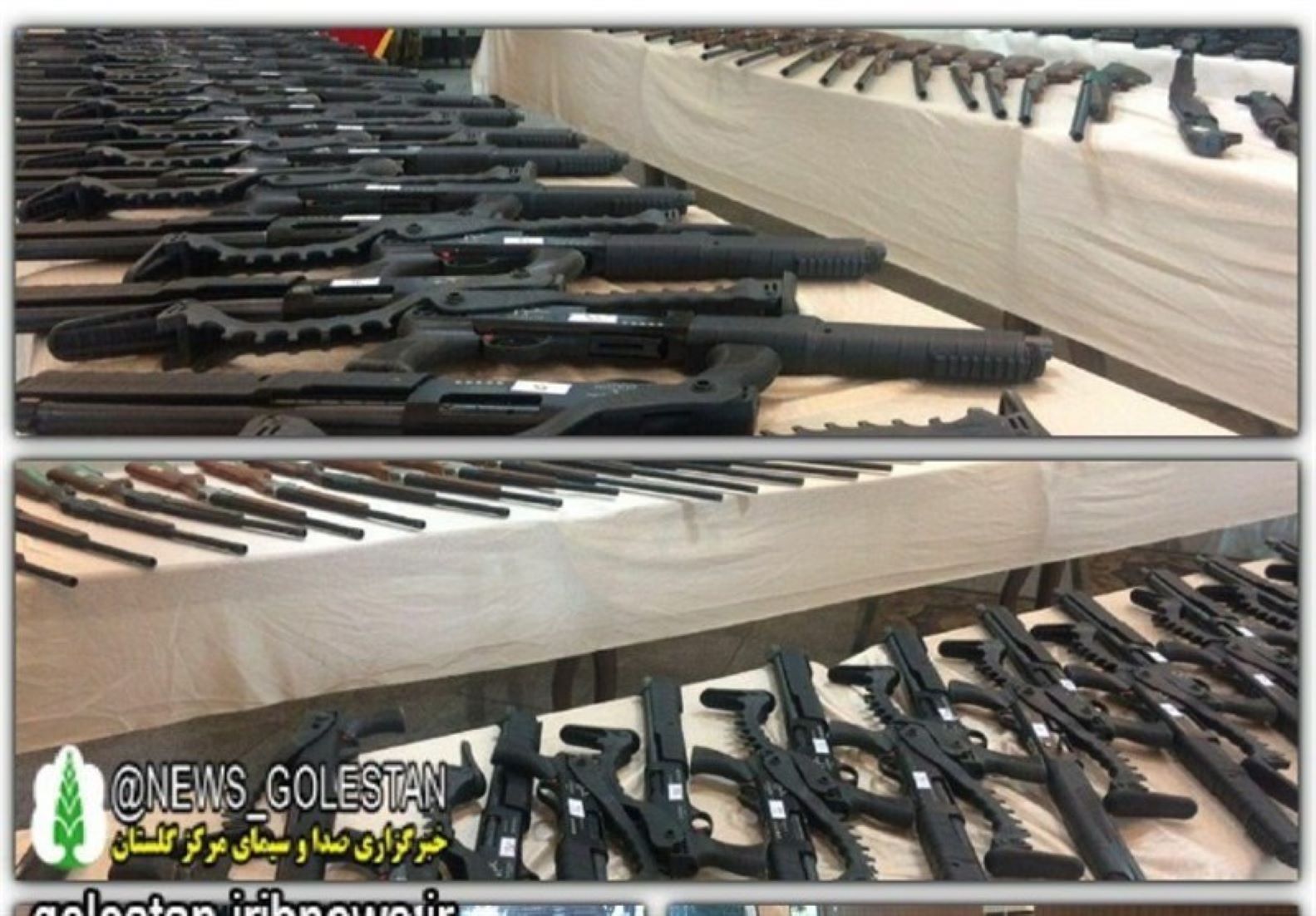 Iranian Police Seized 82 Illicit Firearms, 200 Grenades