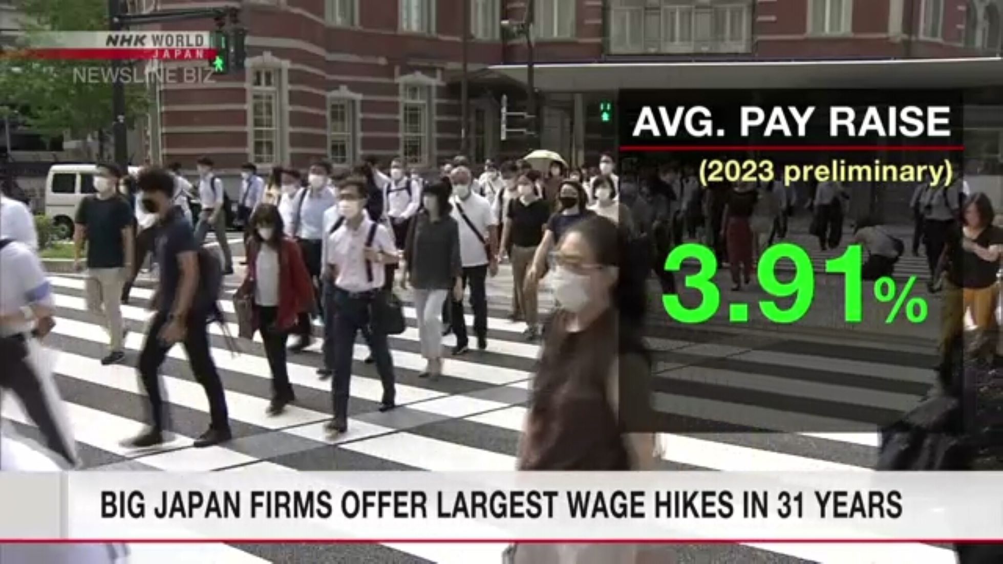 Major Japan Firms Offer Biggest Pay Rise In 31 Years