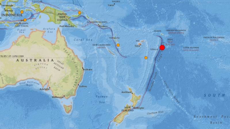 7.1-Magnitude Quake Jolted South-East Of Loyalty Islands