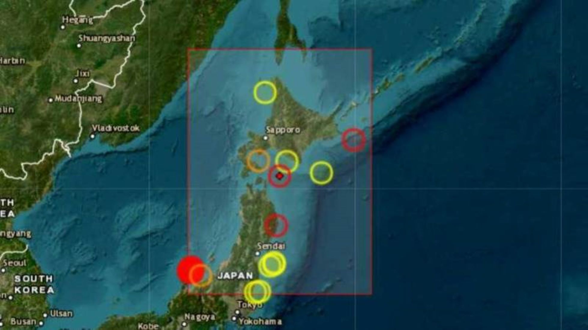 Quakes Up To 5.9 Magnitude Jolted Japanese Islands