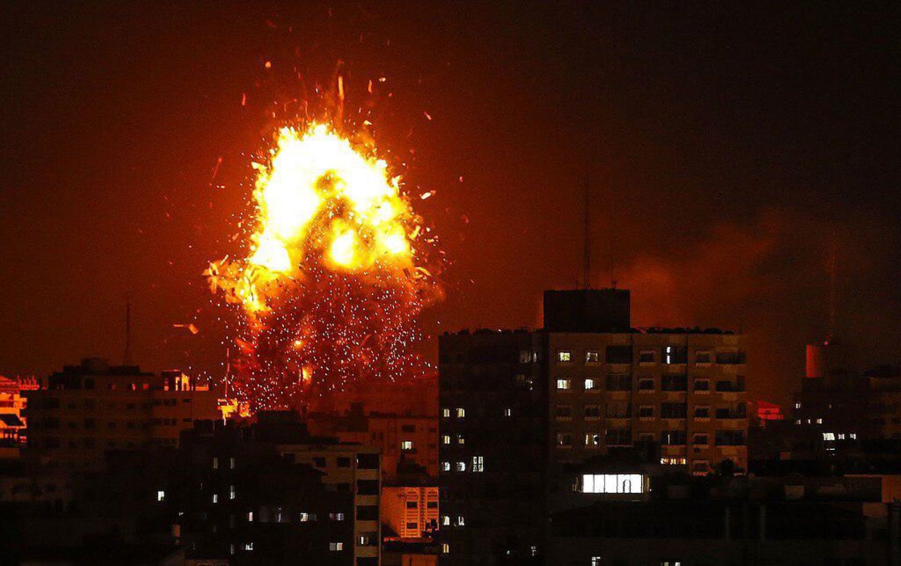 Israel Strikes Gaza Military Posts