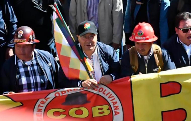 Bolivia finds new oil well, President Arce announces