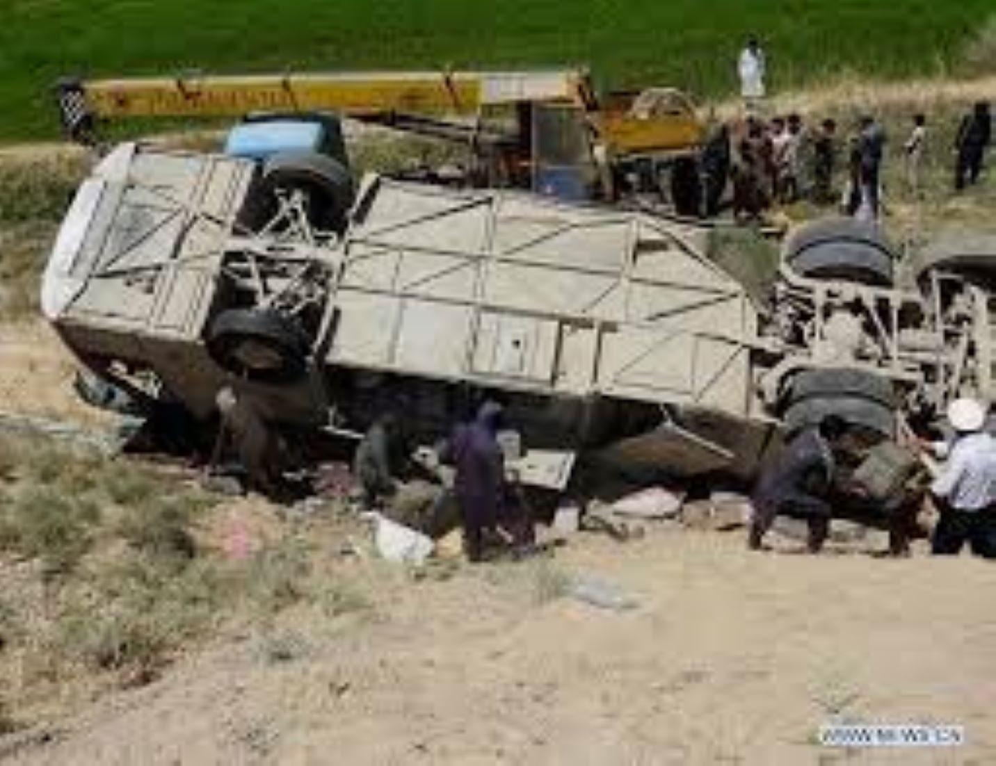 Seven Dead, 14 Injured As Bus Turned Turtle In Northern Afghanistan