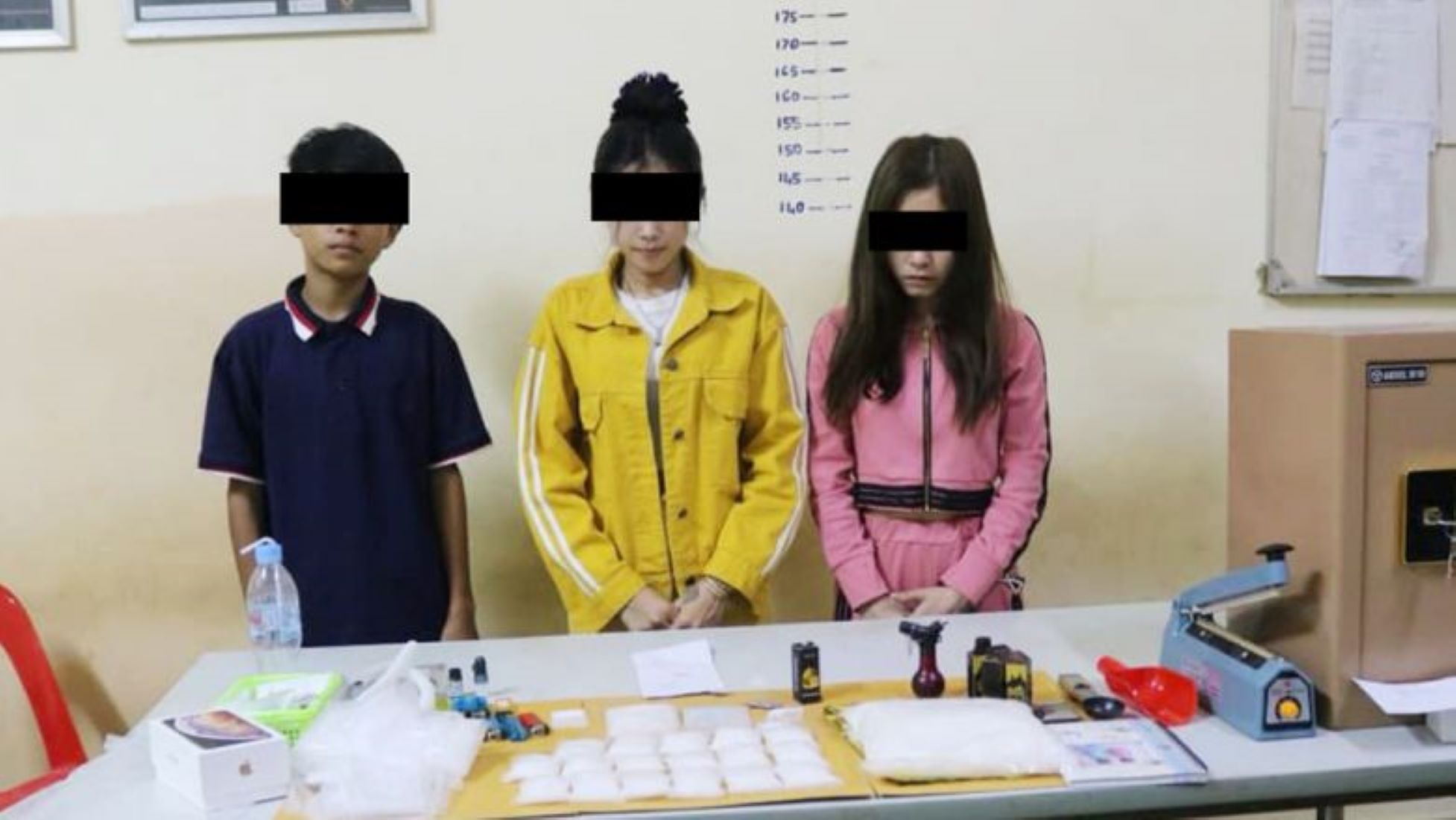 Cambodia Arrested Three Women, Seized 150 Kg Of Illicit Drugs