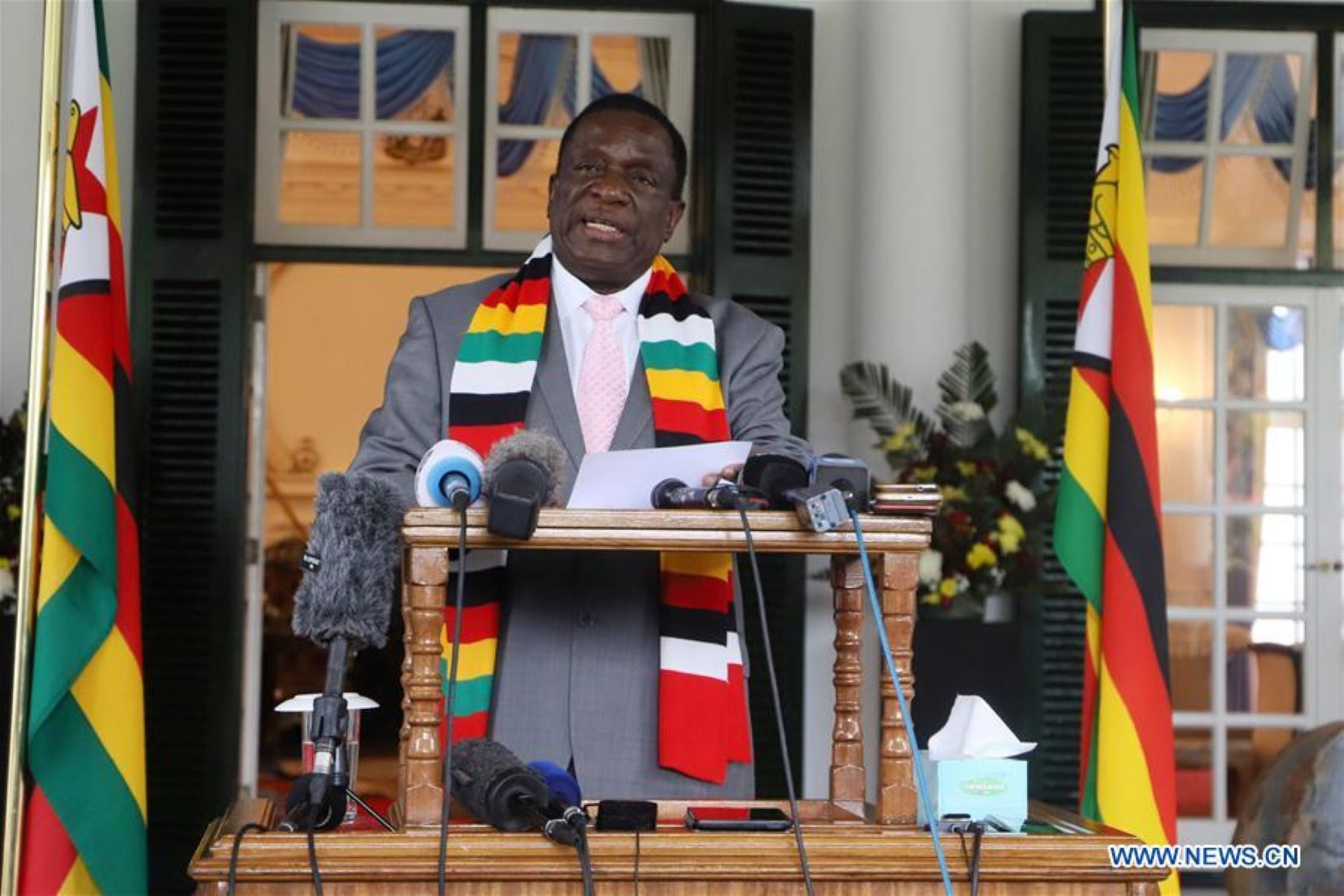 Zimbabwean President Launches Campaign For Second Term