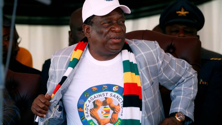 Zimbabwean president files papers to contest in general elections