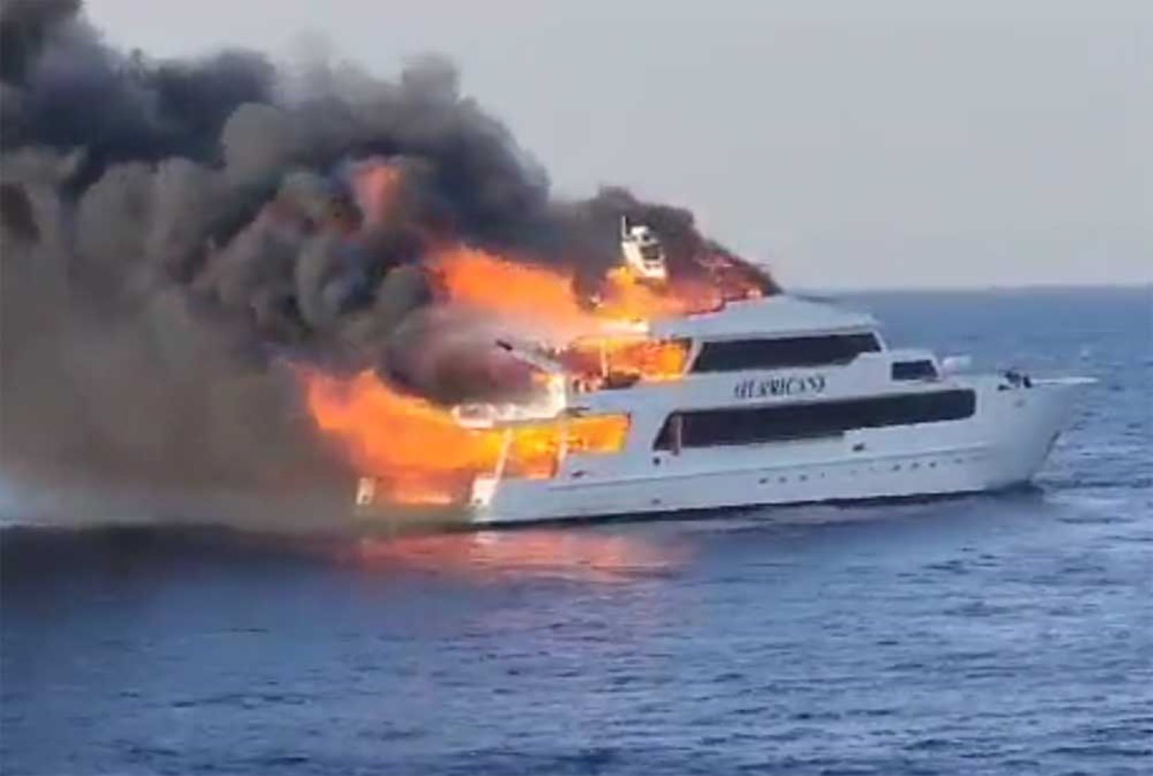 Three British Tourists Missing After Boat Caught Fire On Egypt’s Red Sea