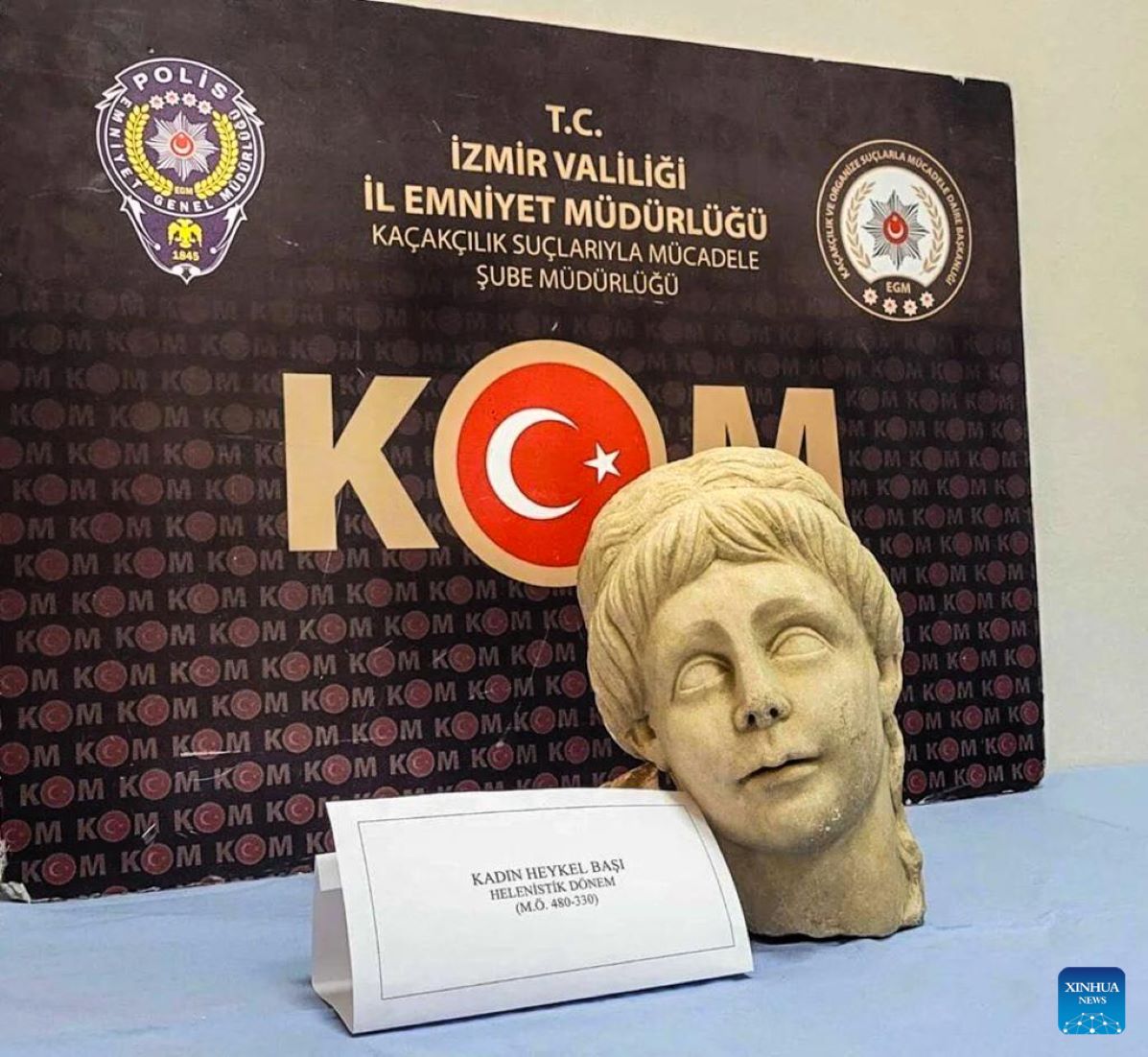 Türkiye Seized 2,000-Year-Old Statue’s Head In Smuggling Crackdown Raid