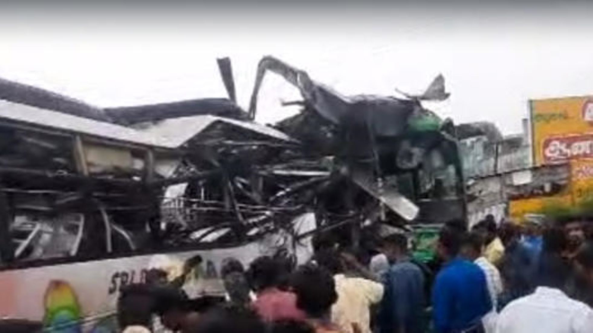 Four Dead, 70 Injured In Bus Accident In South India