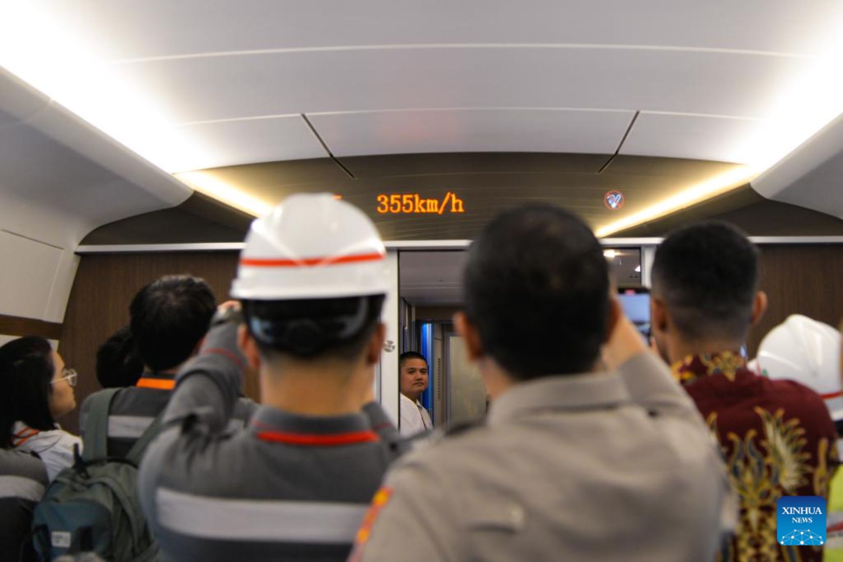 Jakarta-Bandung High-Speed Railway Reached 350 Km Per Hour During Joint Commissioning, Testing