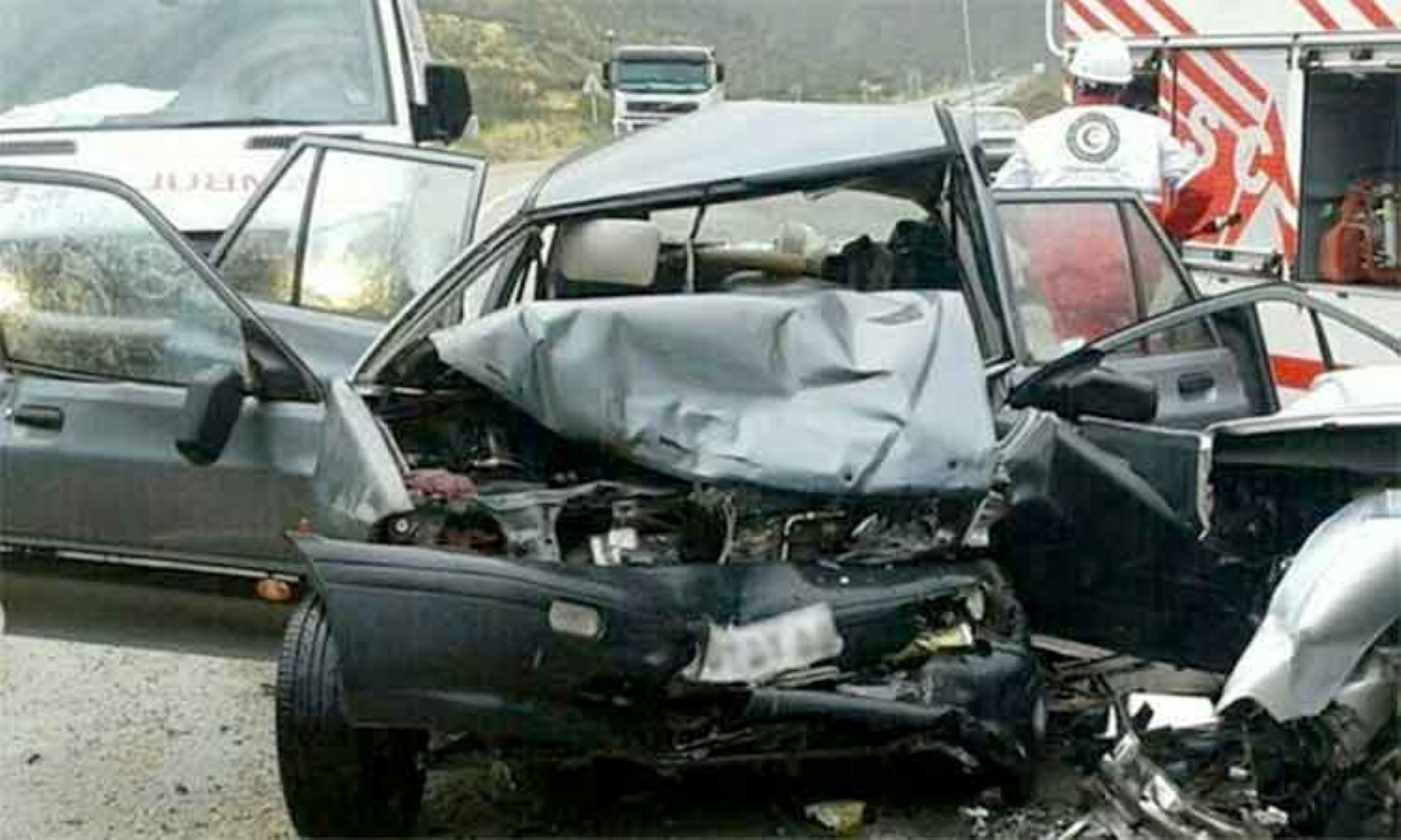 Six Killed, 25 Injured In 26-Car Pile-Up In SW Iran