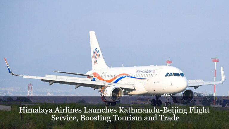 Himalaya Airlines Resumed Kathmandu-Beijing Direct Flights