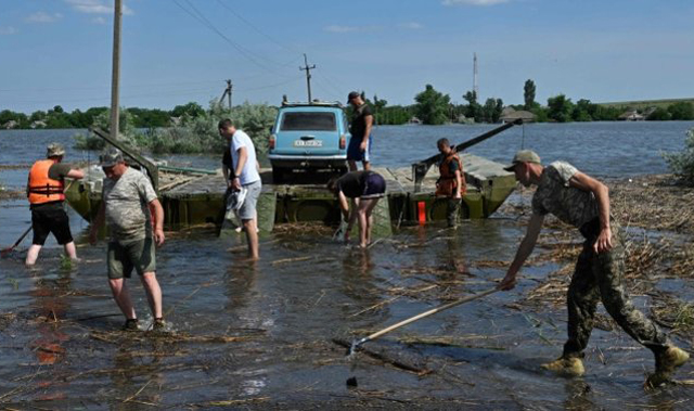 Ukraine: Water gradually receding in flooded regions – officials