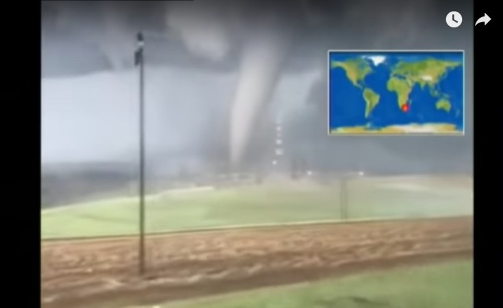 South Africa: Tornado rips through KwaZulu-Natal; 1 death reported