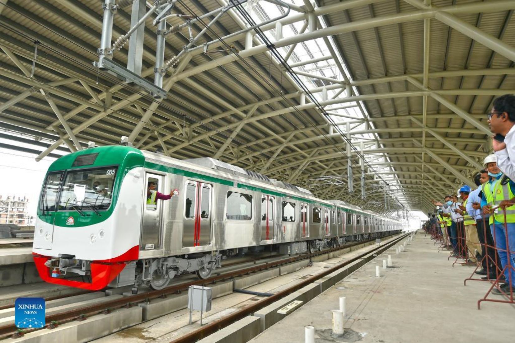 Bangladesh’s First Metro Rail Nears Completion