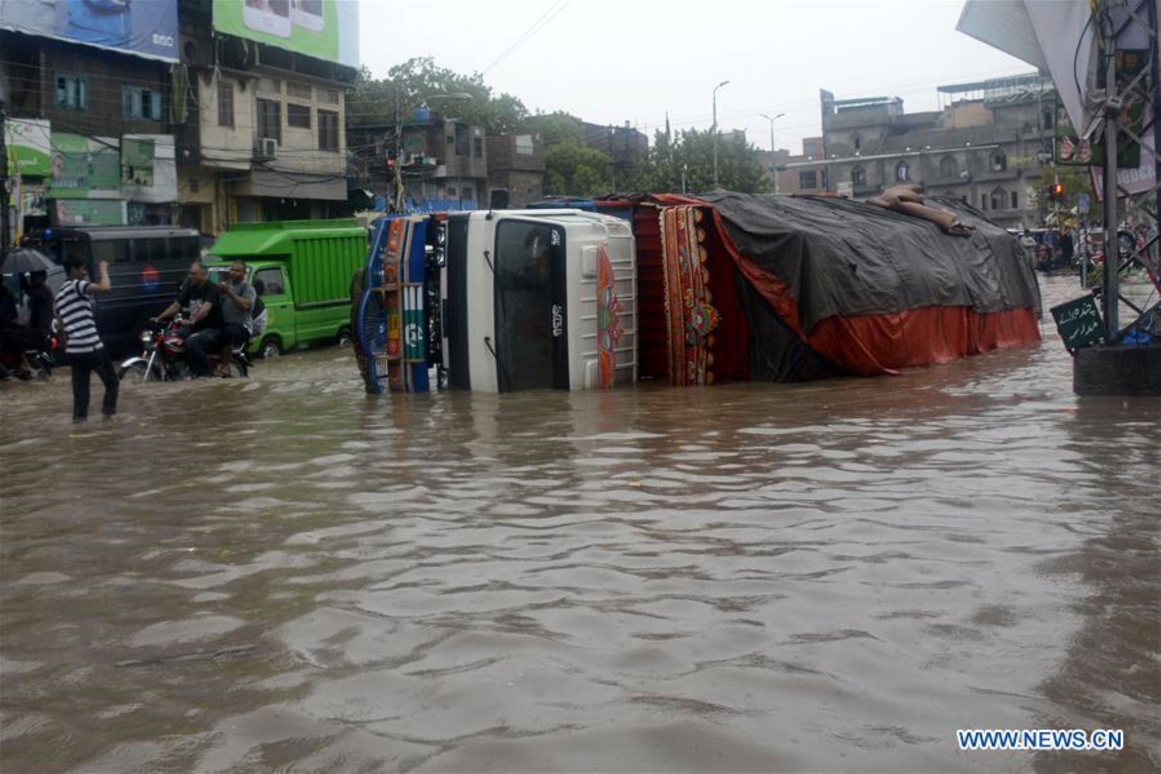 Nine Killed, Over 10 Injured As Heavy Rains Hit Pakistan’s Lahore