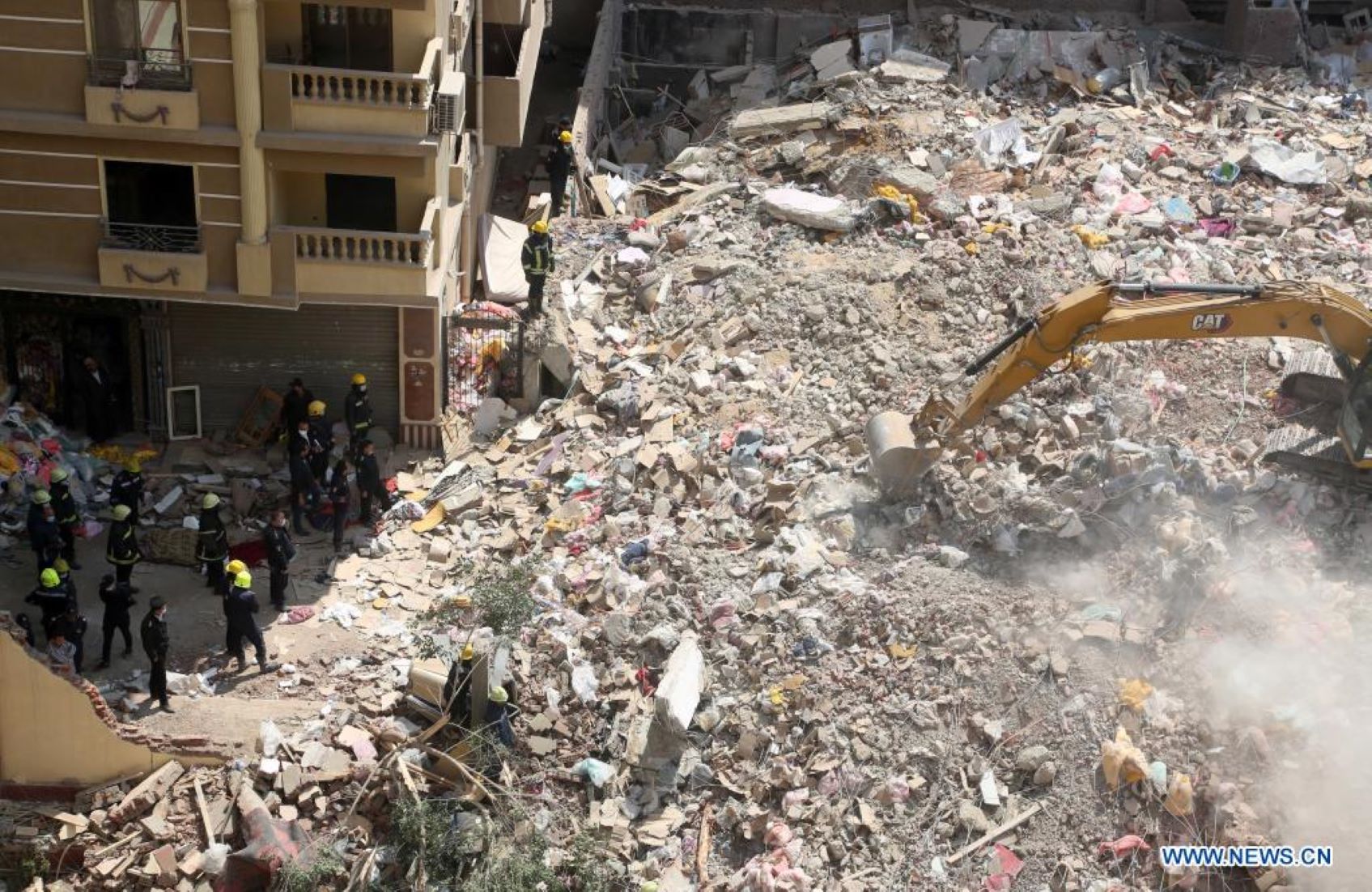 Buildings Collapsed In N Egypt, Killed Five