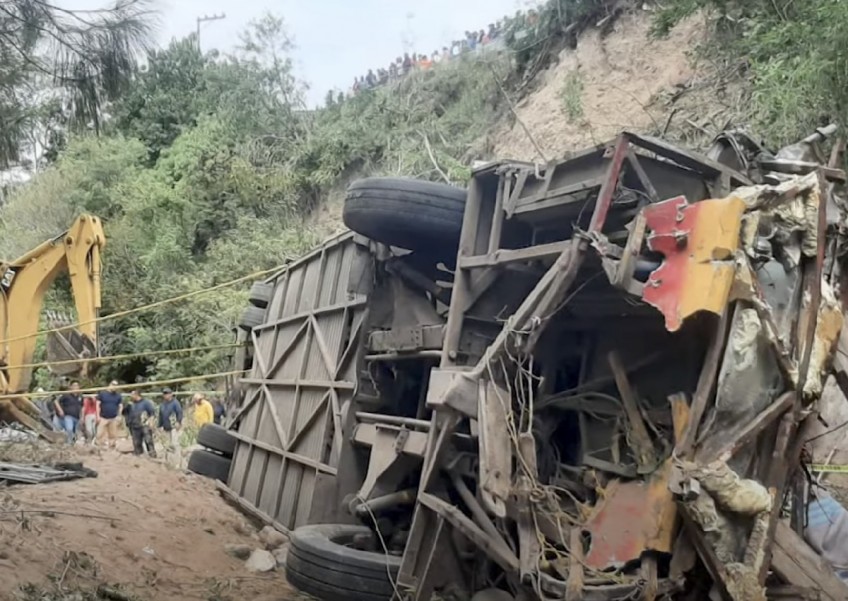 At least 29 killed after bus plunges off cliff in southern Mexico