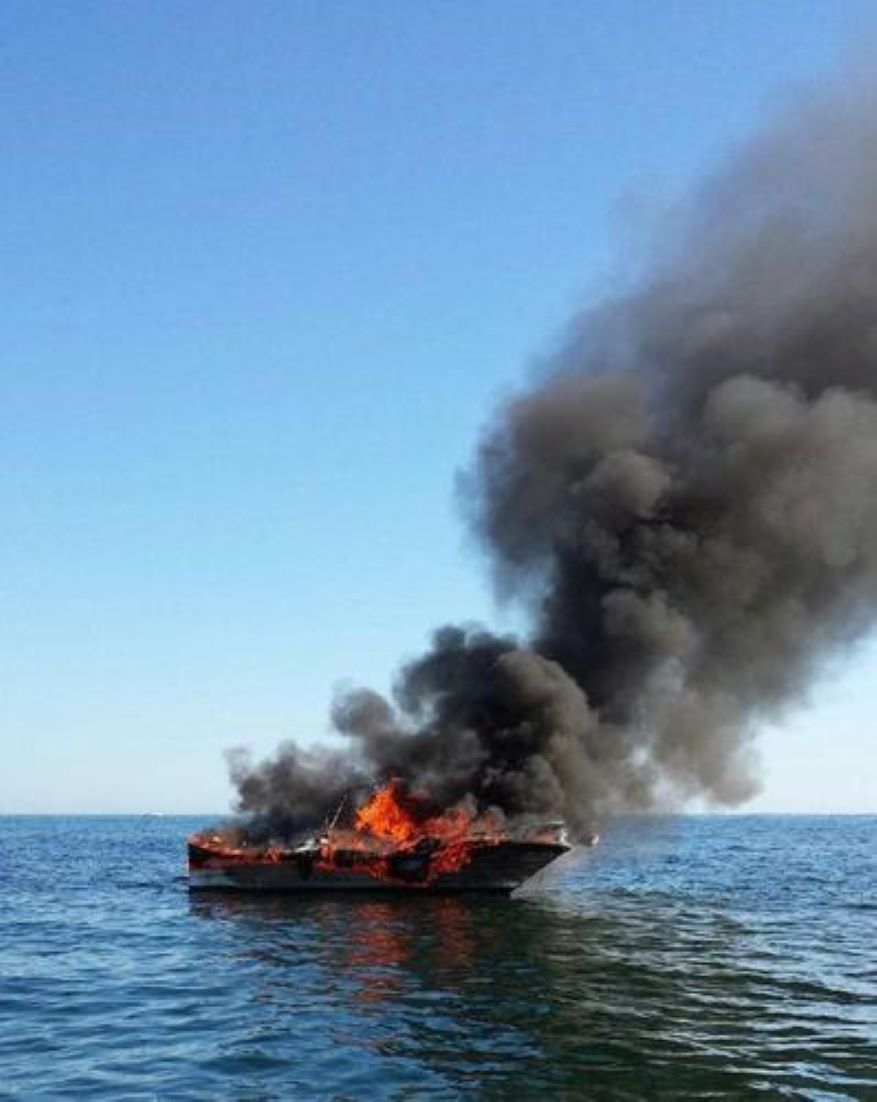 Five People Injured In Small Boat Fire In Southern Philippines