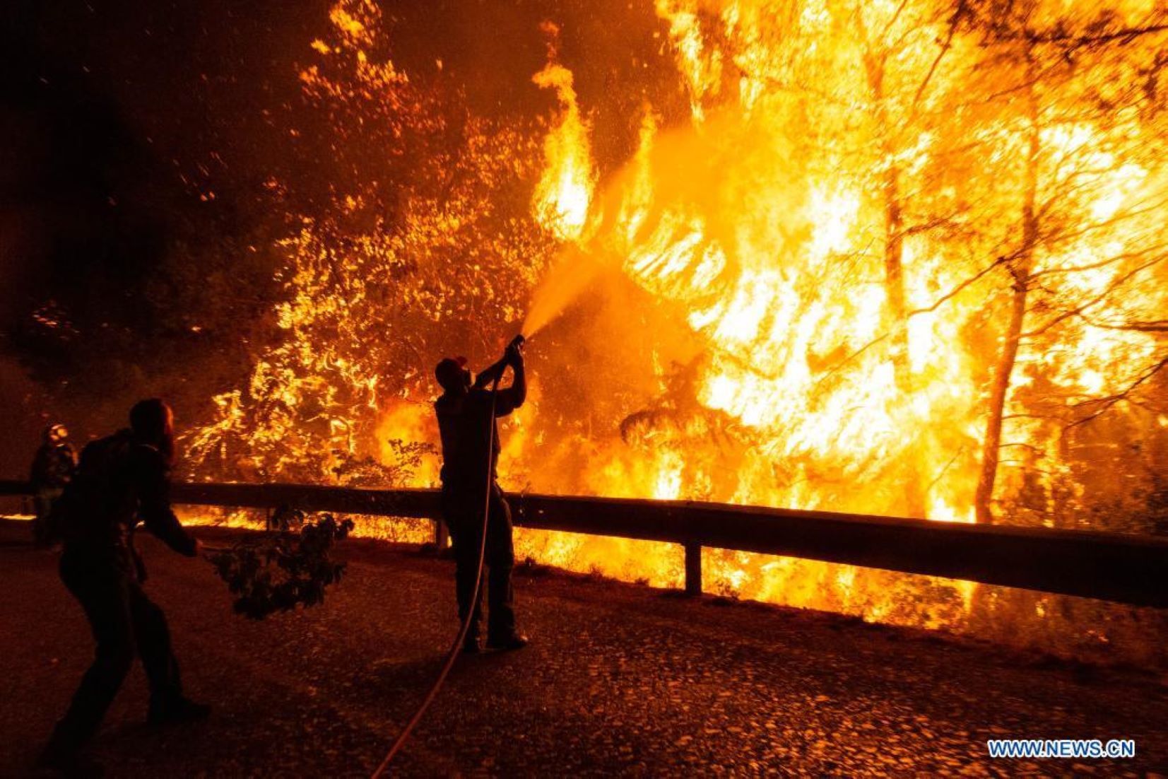 Wildfires Continue To Rage Near Athens