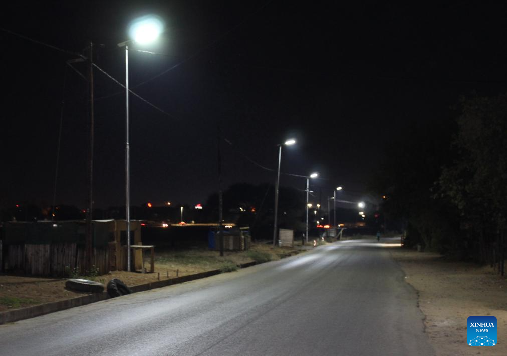 Botswana’s second largest city turns to solar streetlights to cut costs and fight crime