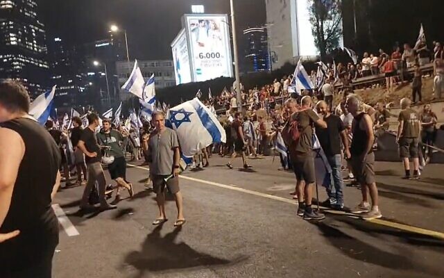 Protesters Block Highway In Israel After District Police Chief Forced To Resign