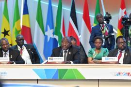 African leaders chart goals with Russia