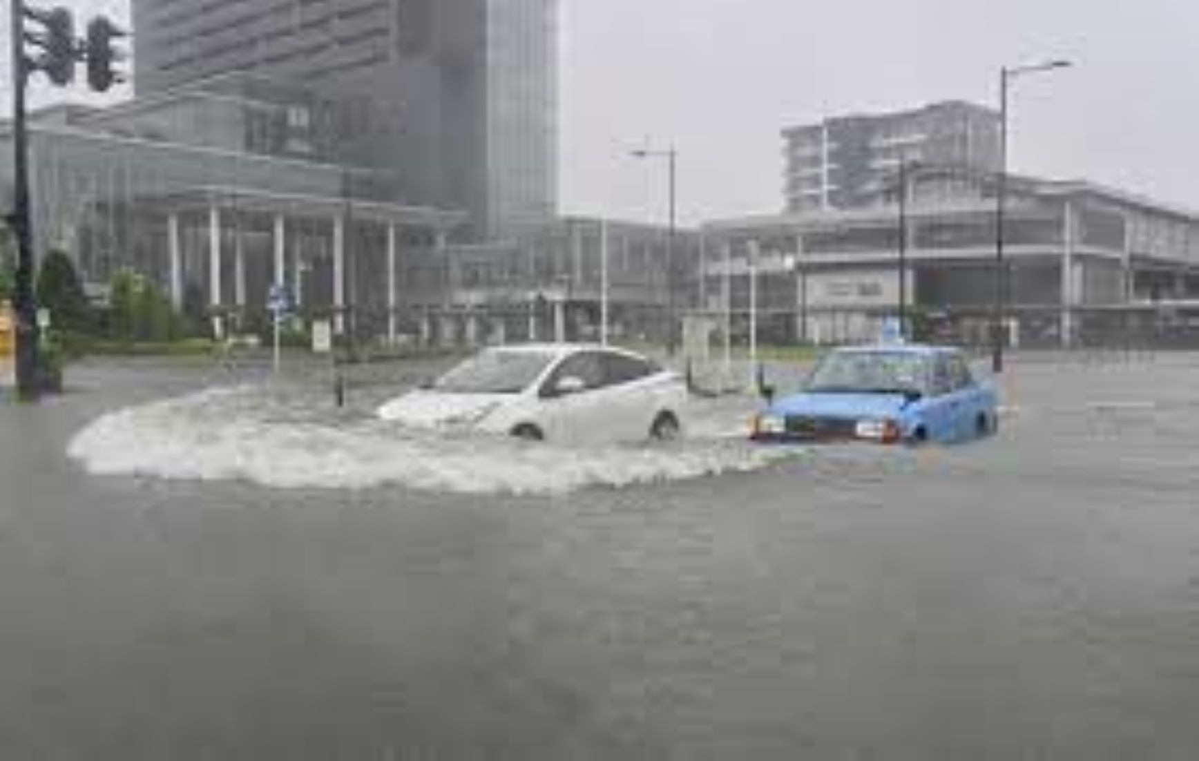 Heavy Rain Slams North-Eastern Japan