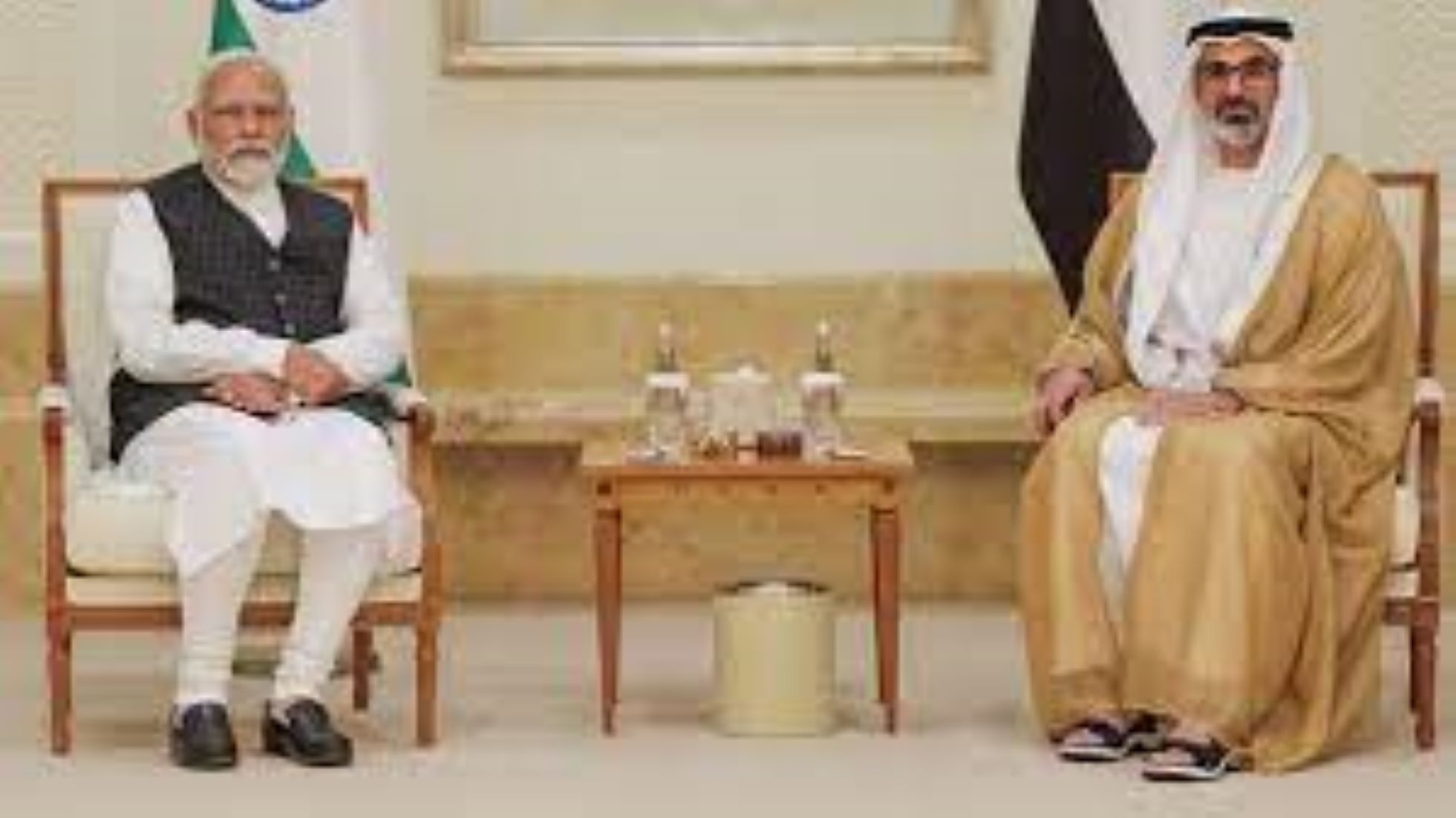 UAE President, Indian PM Meet On Ties