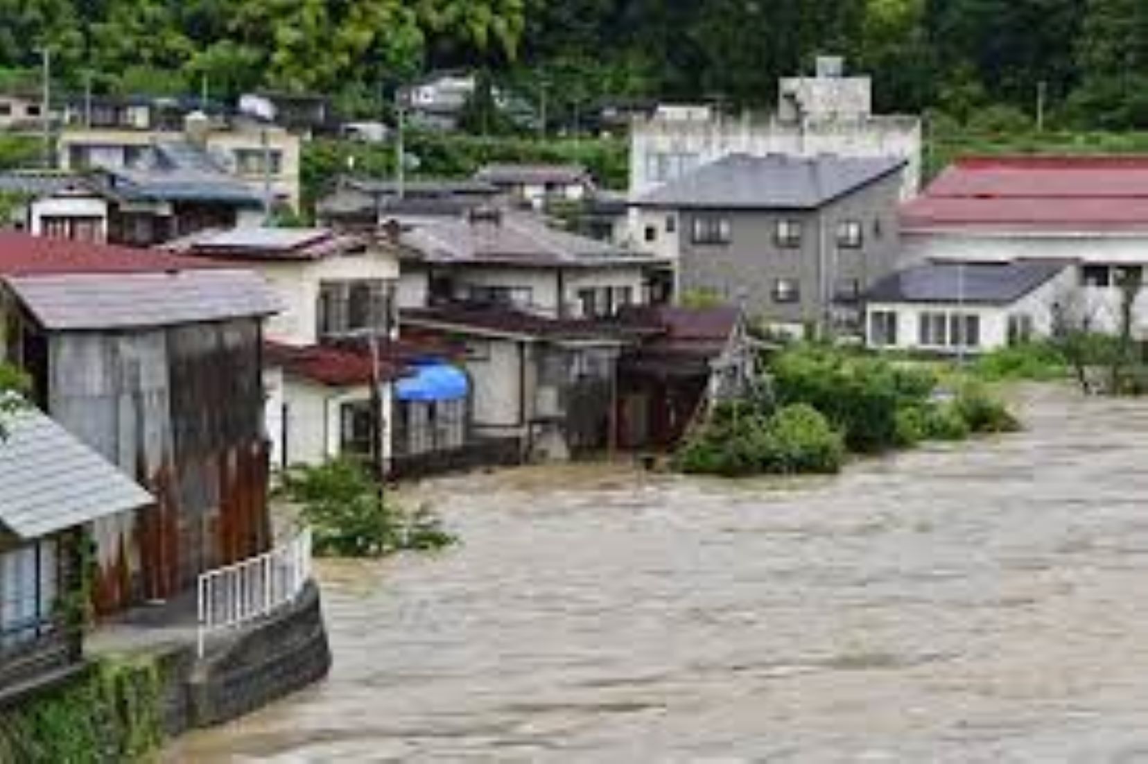 Record Rainfall Hits NE Japan