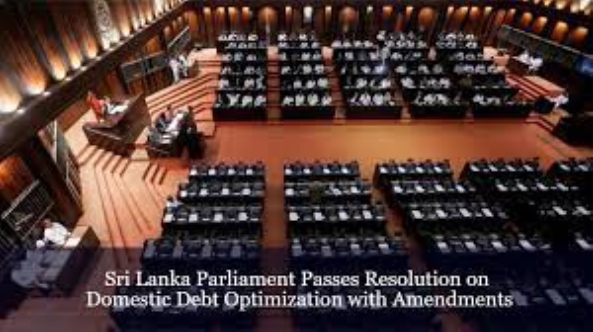 Sri Lanka’s Domestic Debt Optimisation Programme Passed In Parliament