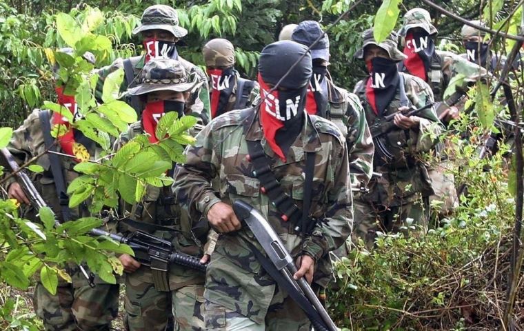 Colombia’s rebel group ELN announces one-month truce starting Thursday