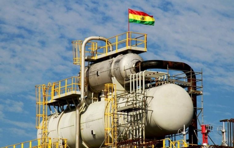 Bolivian gas production and exports forecasted to drop dramatically by 2030 due to absence of new discoveries