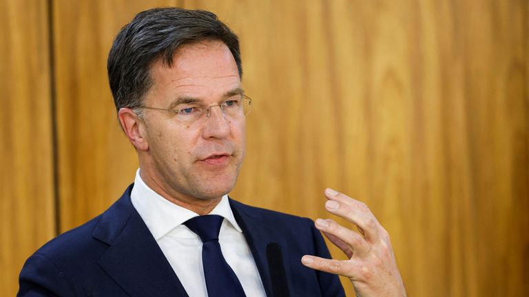 Dutch PM meets king after government falls