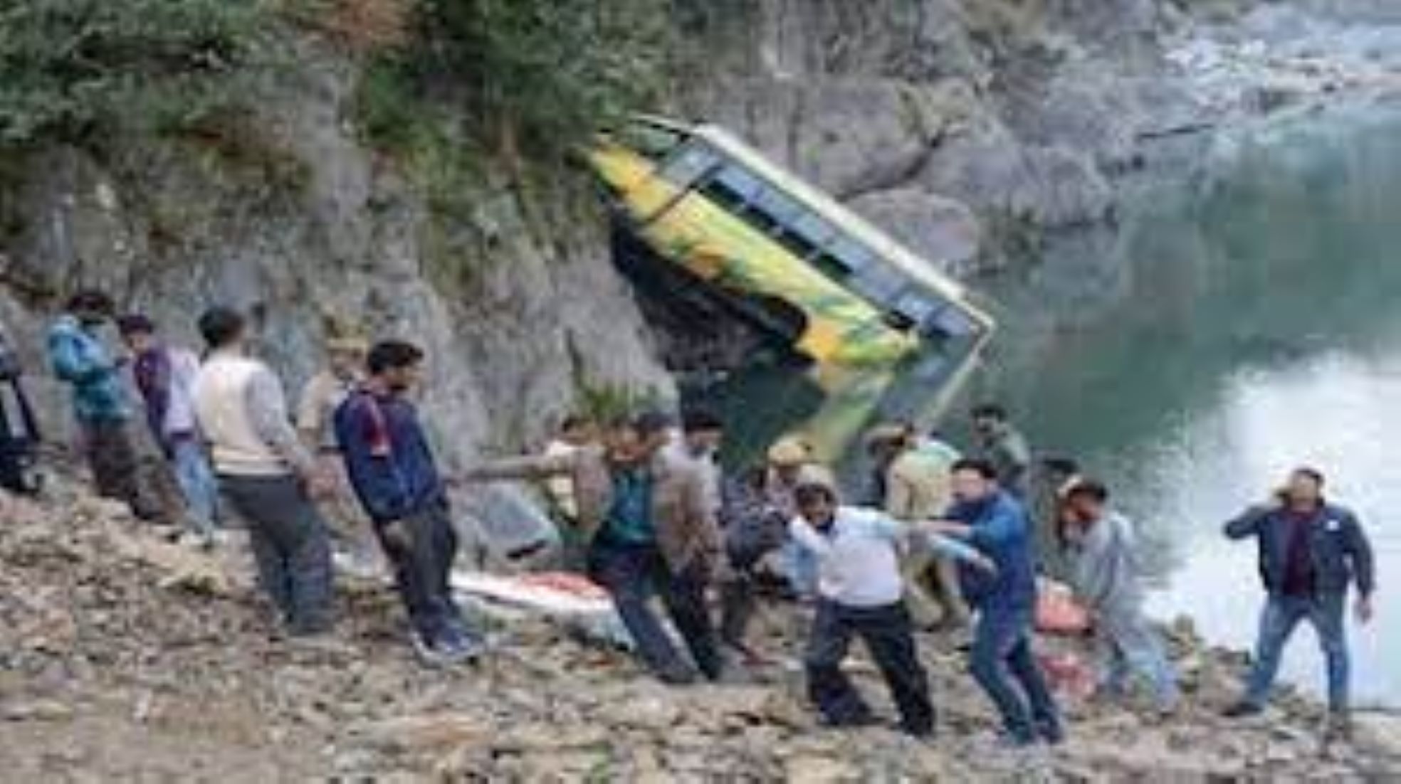 Six Killed, About 20 Injured As Bus Fell Into Ditch In Northern Pakistan