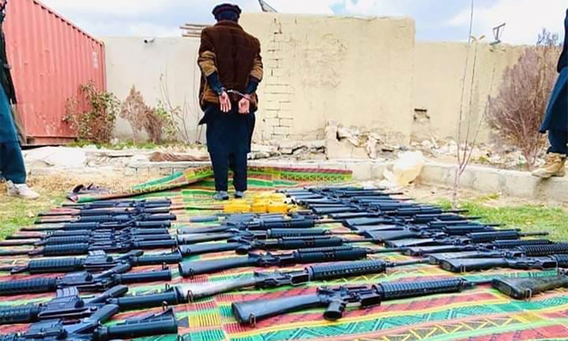 Security Forces Arrest Weapon Smuggler, Seize Arms In Afghanistan