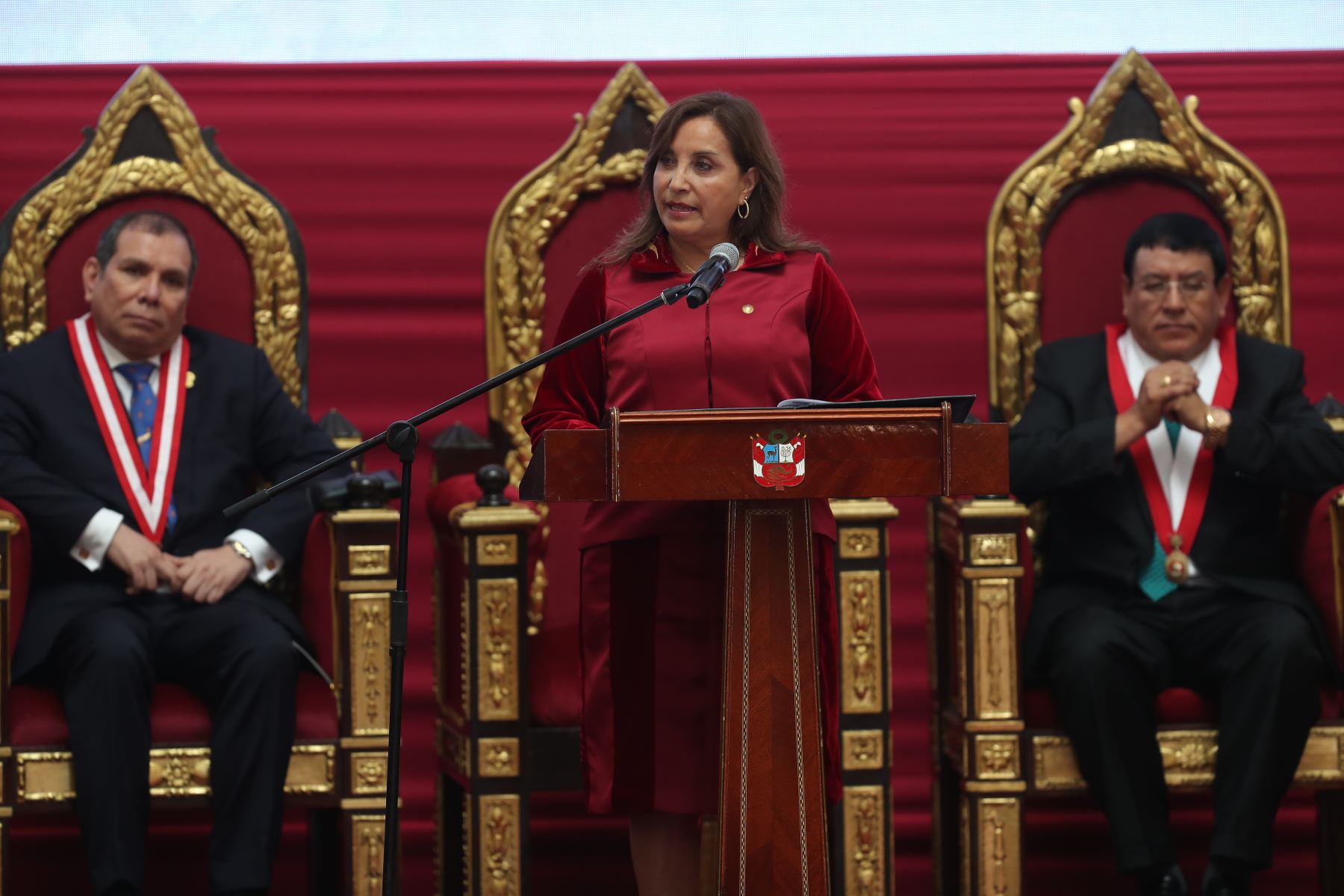 Peru: Pres Boluarte confident in Congress’ support to legislate against crime