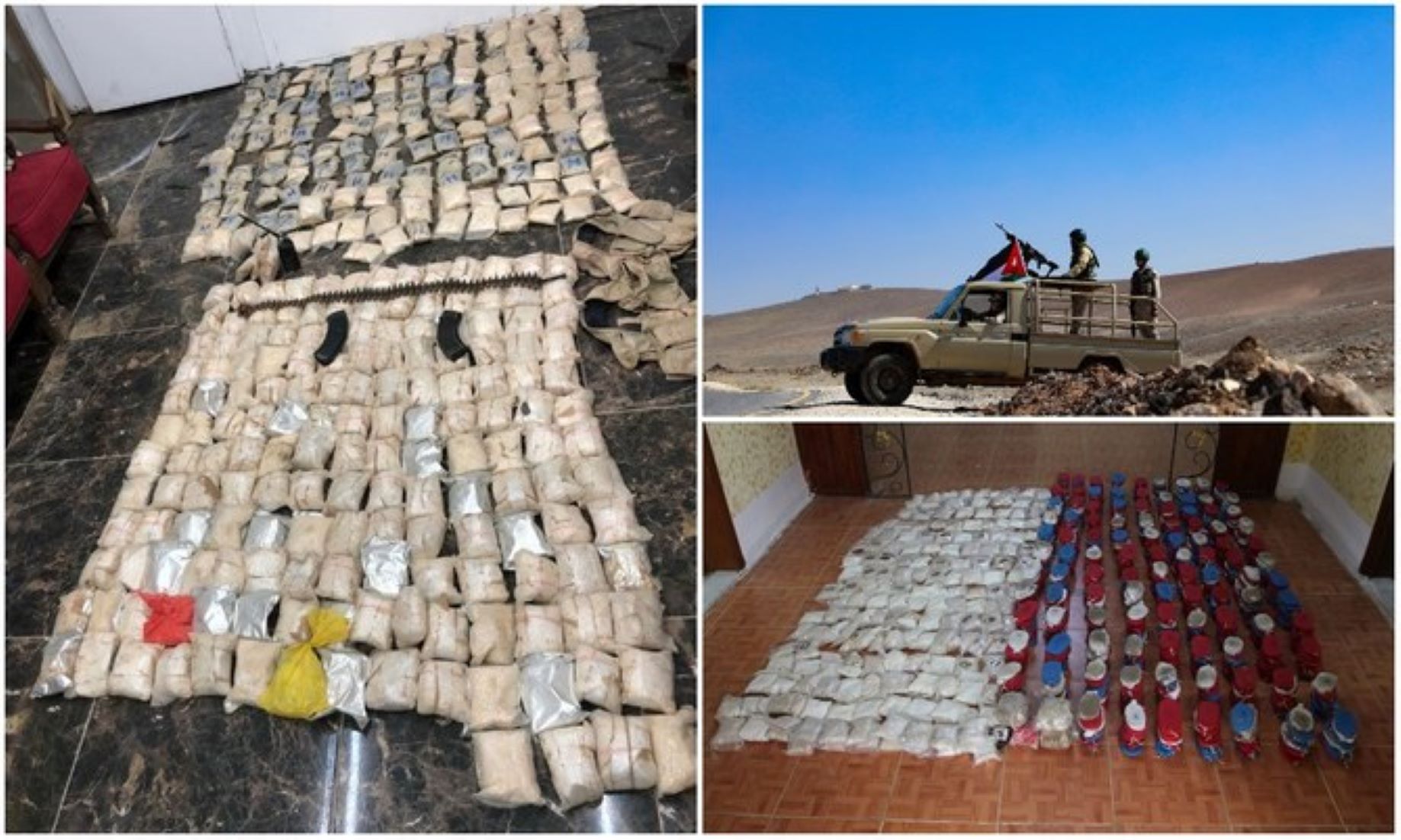 Jordan Foiled Narcotic Smuggling Attempt Along Border With Syria