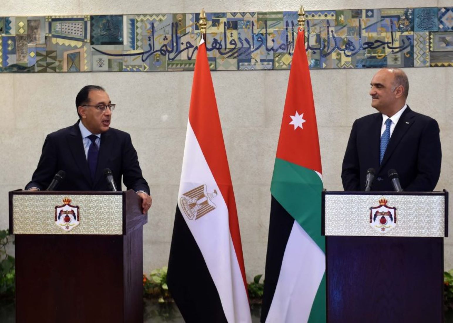 Jordan, Egypt Signed 12 Agreements To Boost Cooperation