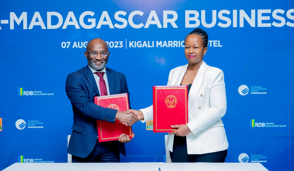 Rwanda, Madagascar private sectors to enhance collaboration