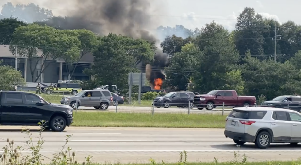 US: Plane crashes at Thunder Over Michigan air show; 2 people parachute from jet