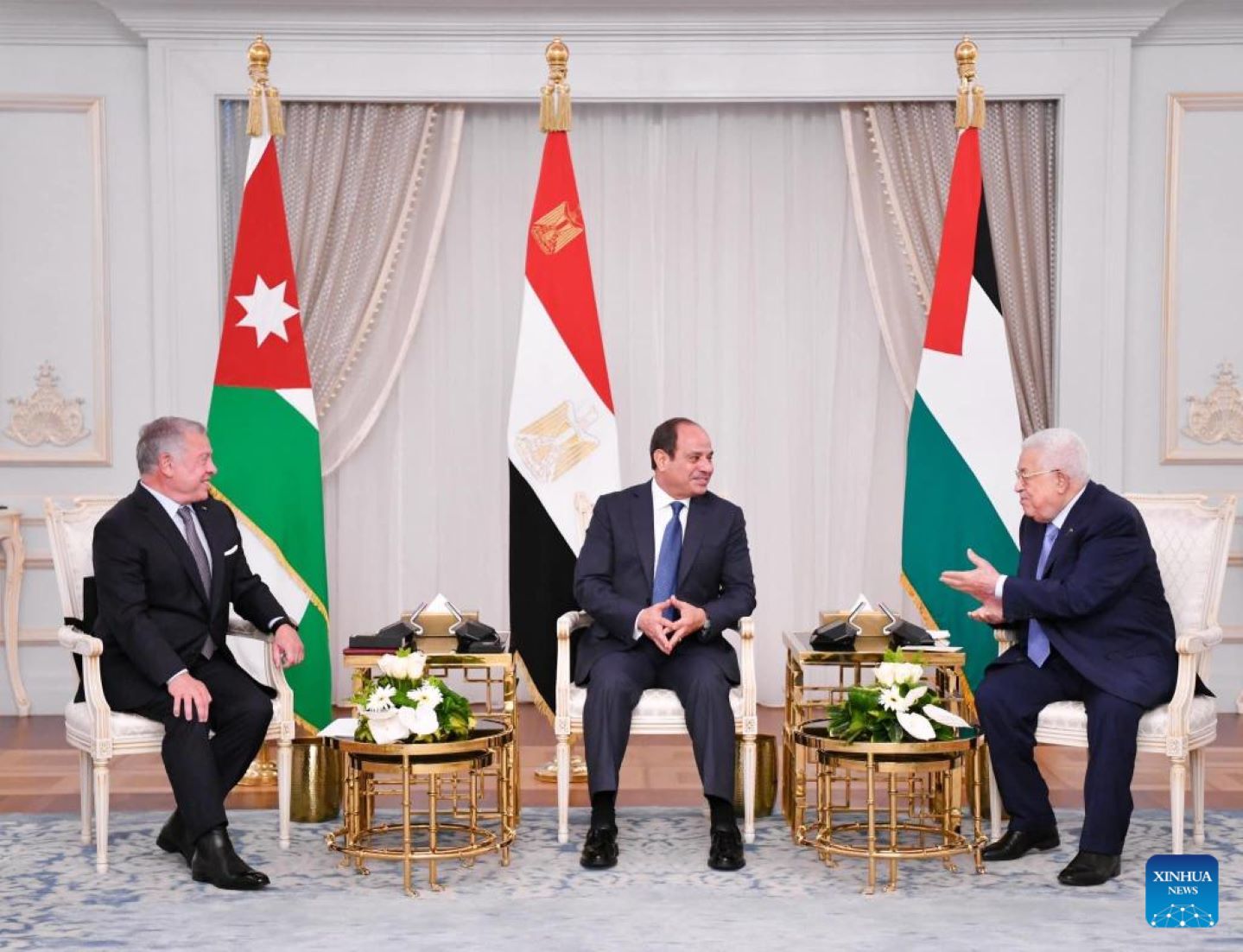 Leaders Of Egypt, Jordan, Palestine Urge For Ending Israeli Occupation, Peace Talks Revival